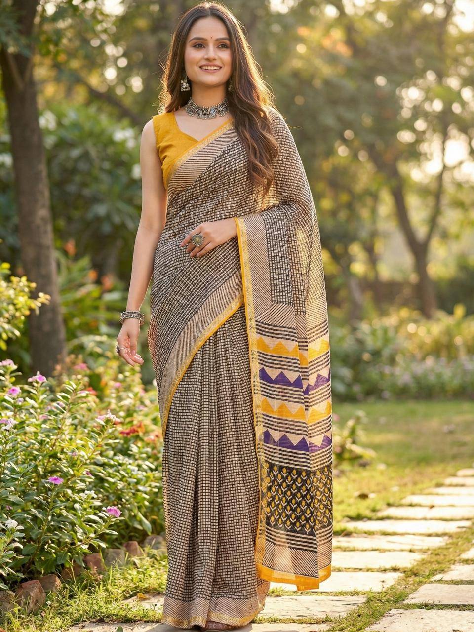 Vastra pujya bagru Saree wholesale suppliers in Surat